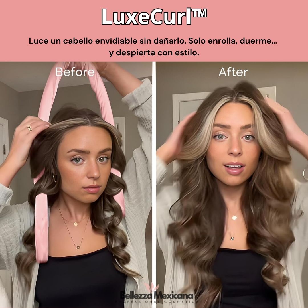 LuxeCurl™ | Set Rizador Sin Calor